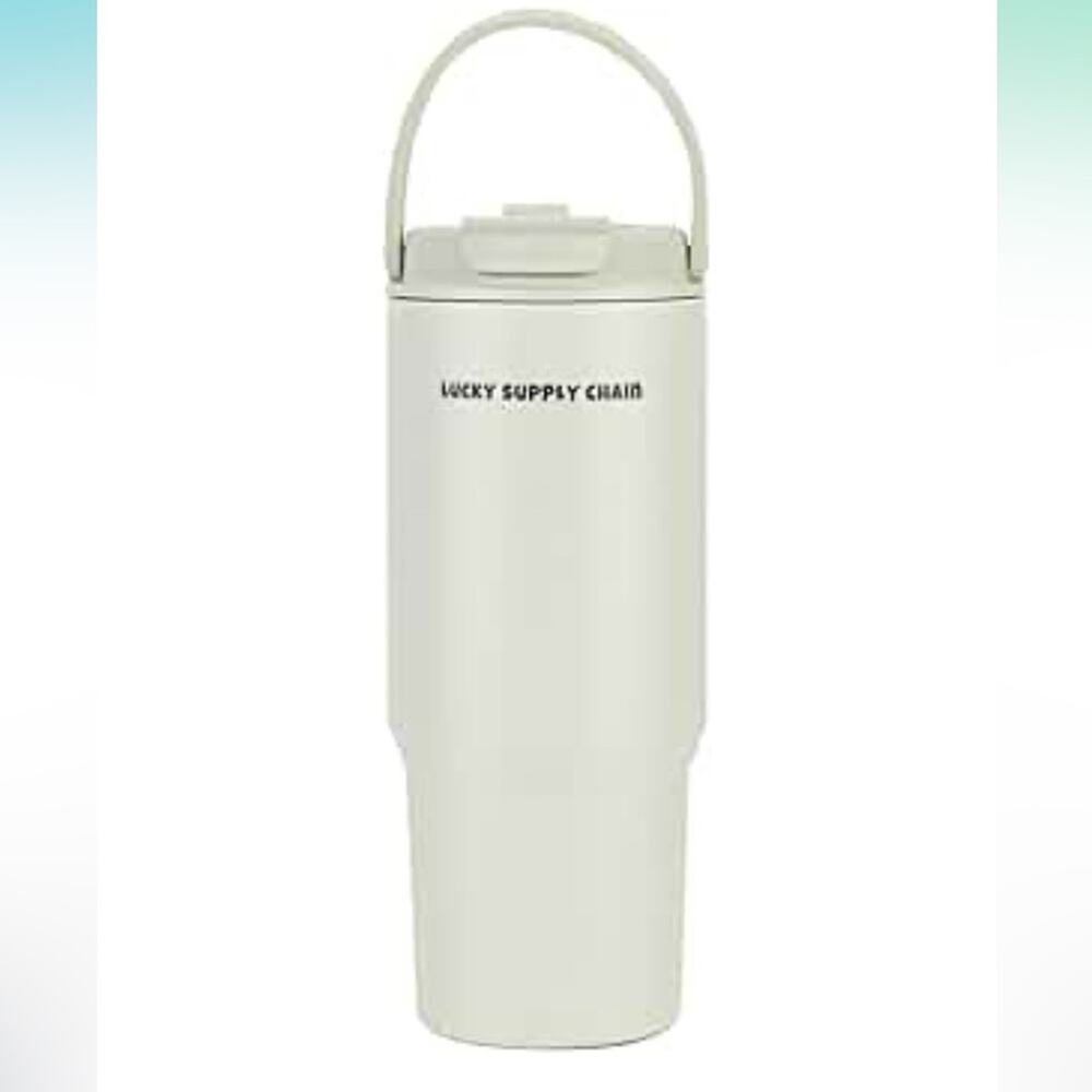 Lucky Supply Chain Cream Tumbler 24 oz